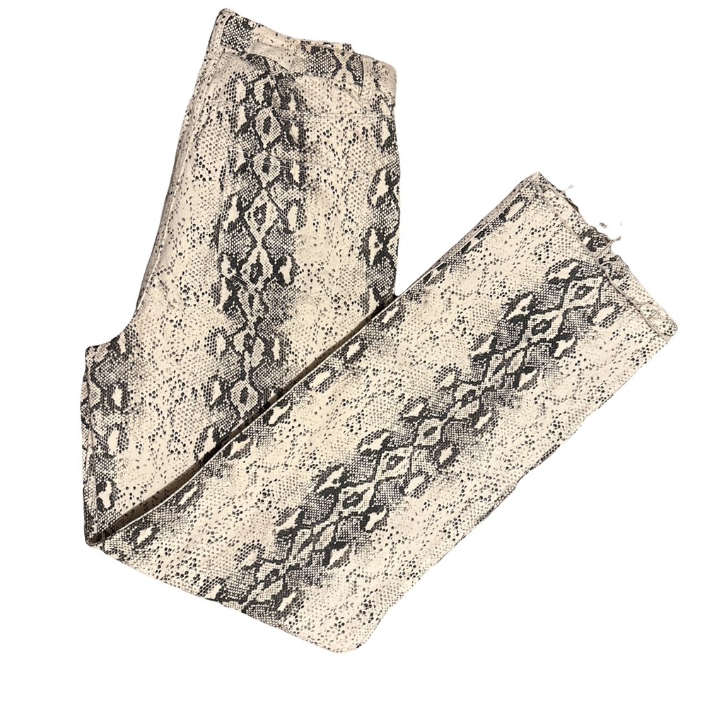 Zara Snake Print Jeans